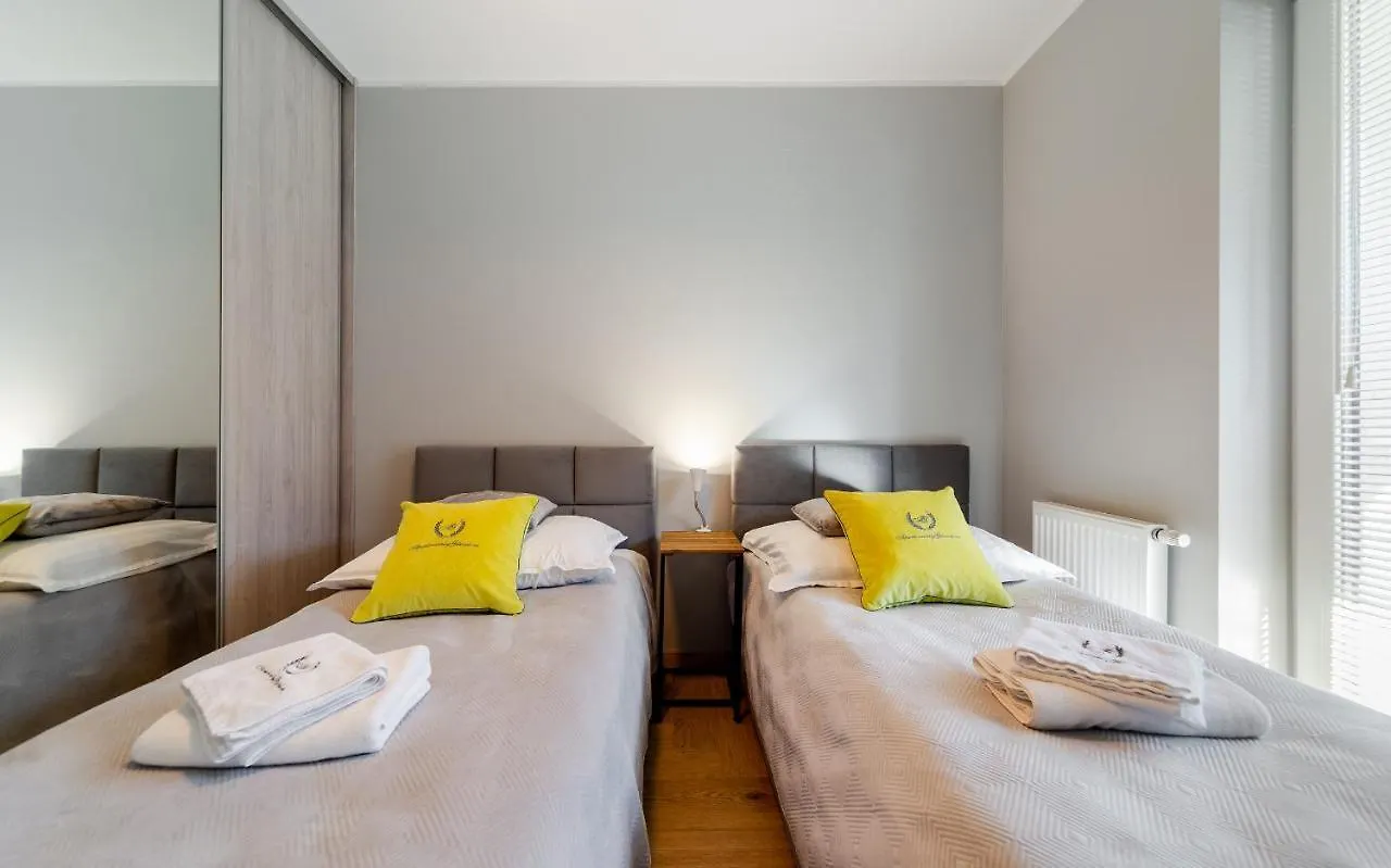 Apartamenty Gdansk EU - Angielska Grobla OLD TOWN Gdańsk Apartament - z 2 sypialniami - Stylowy